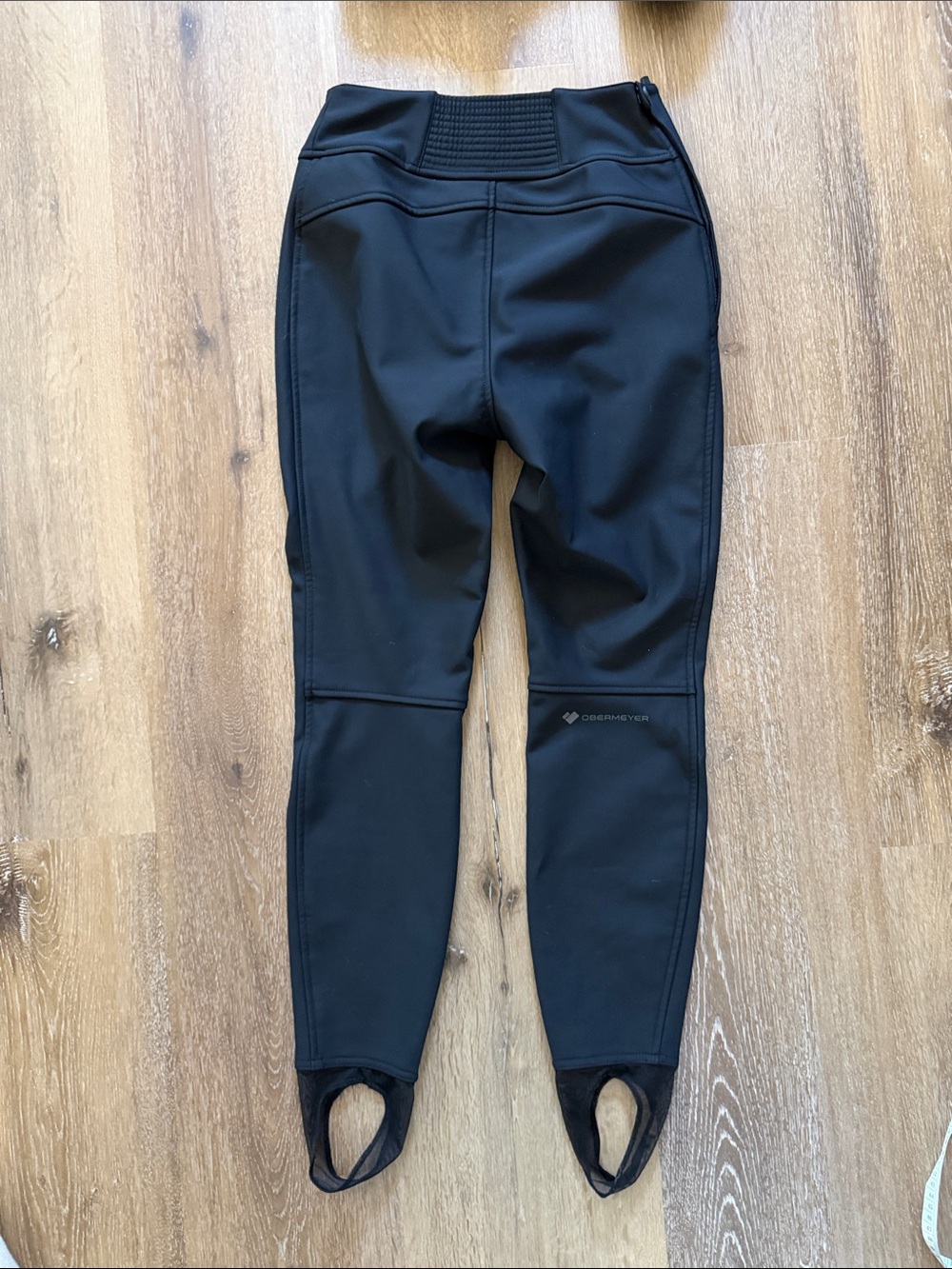 Obermeyer Black Women’s Stirrup Ski Pants with Zipper Pocket size 6 - Picture 9 of 10